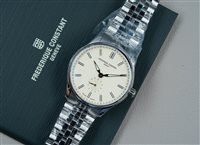 Fabriano - Piazza del Comune 25 - Armbanduhr Frederique Constant Herr Classics Art Deco in Stahl FC-530CR3B6B - FC-530CR3B6B
